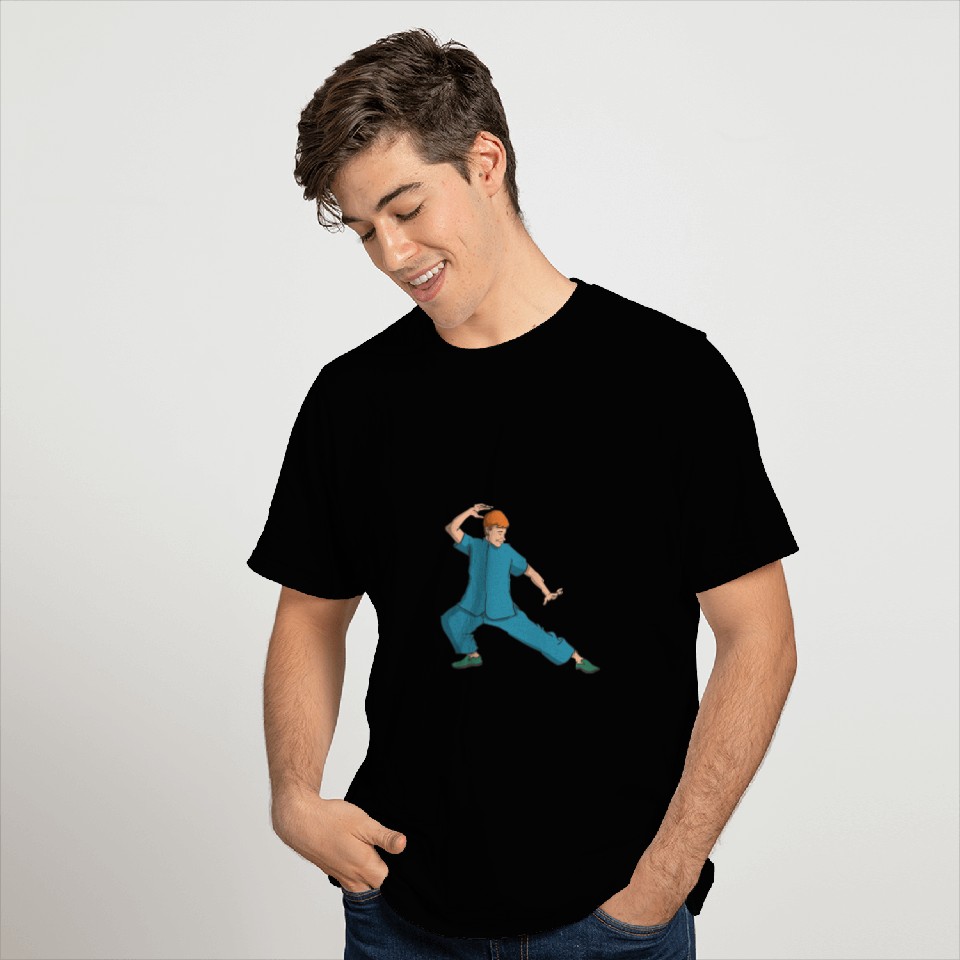 Tai Chi fighter T Shirts