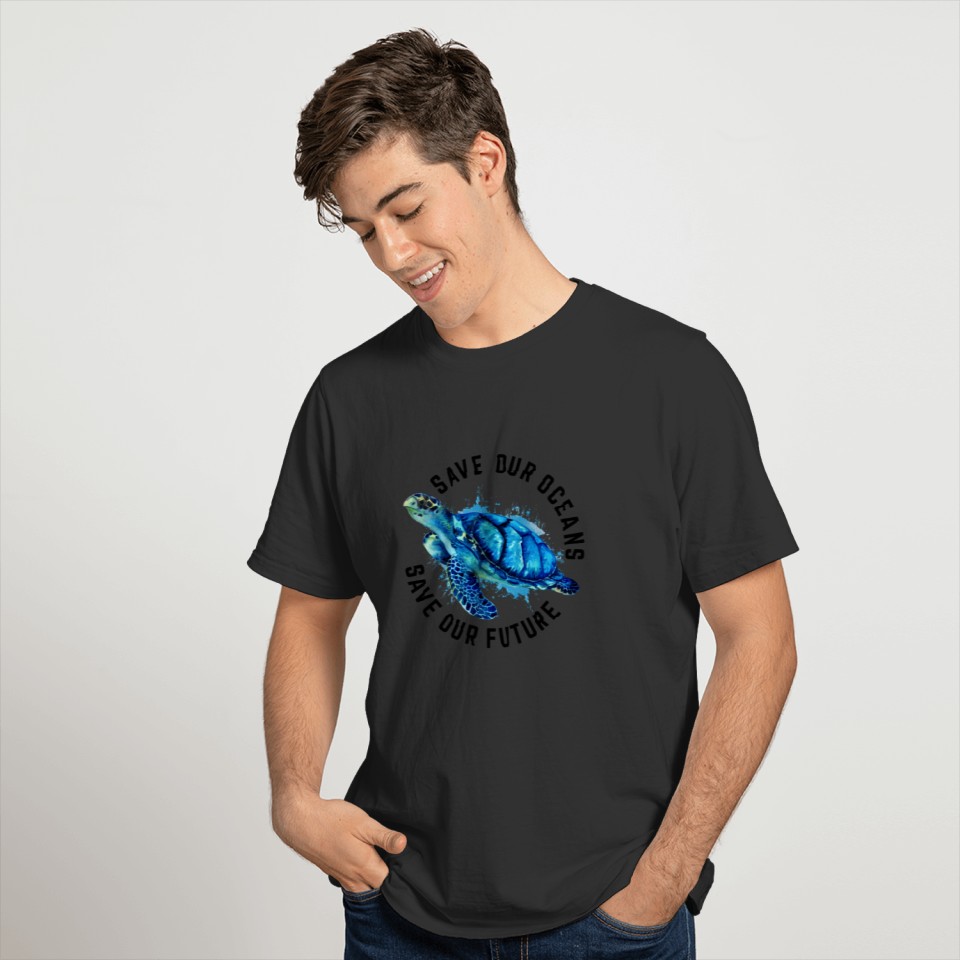 Funny Retro Earth Day Quote Save Our Oceans Gifts T Shirts