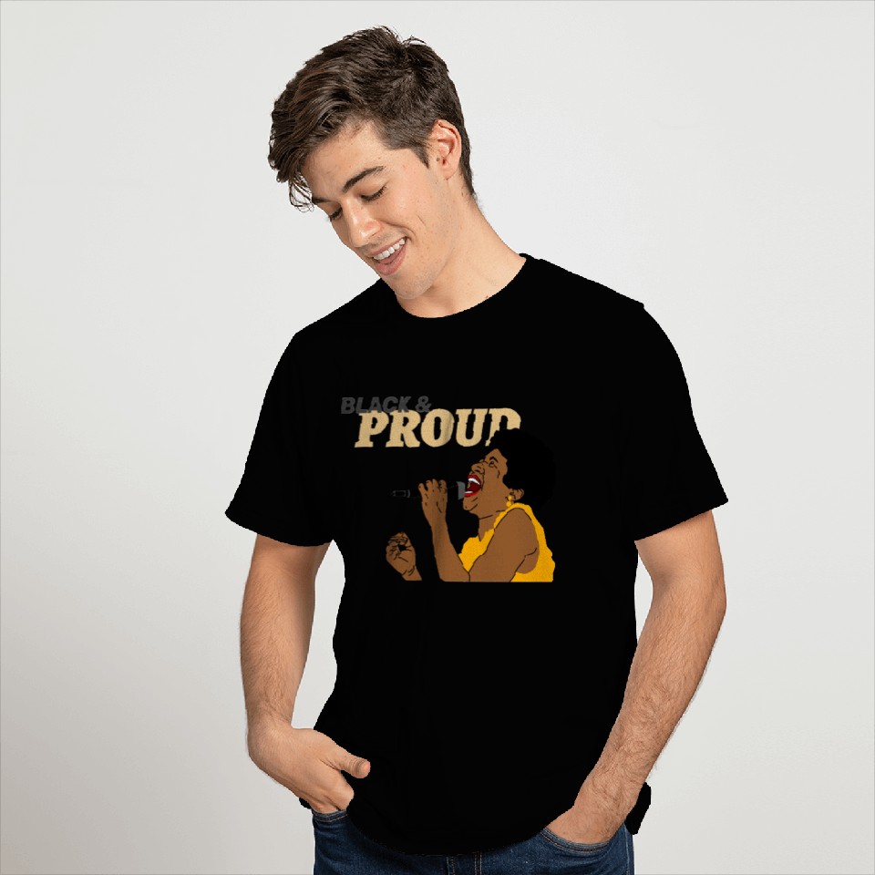 black and Proud T Shirts