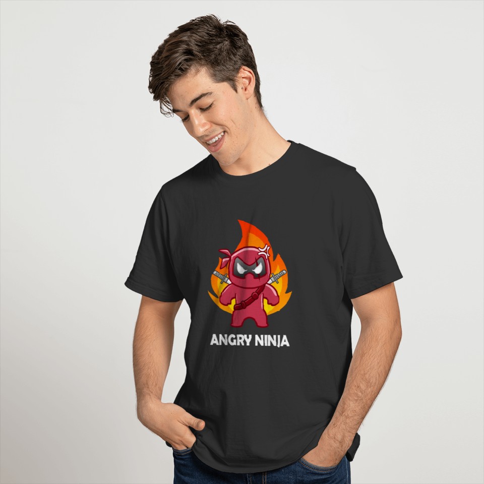 angry ninja T-shirt