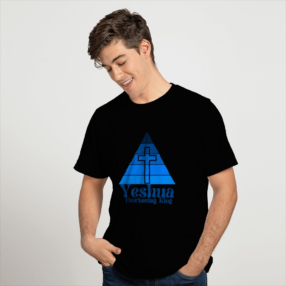 Yeshua pyramid and cross T Shirts