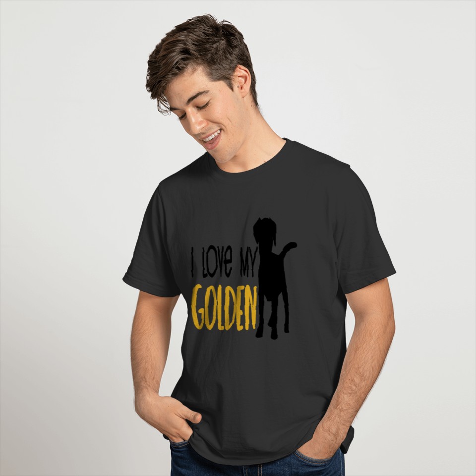 Love My Golden Retriever T-shirt