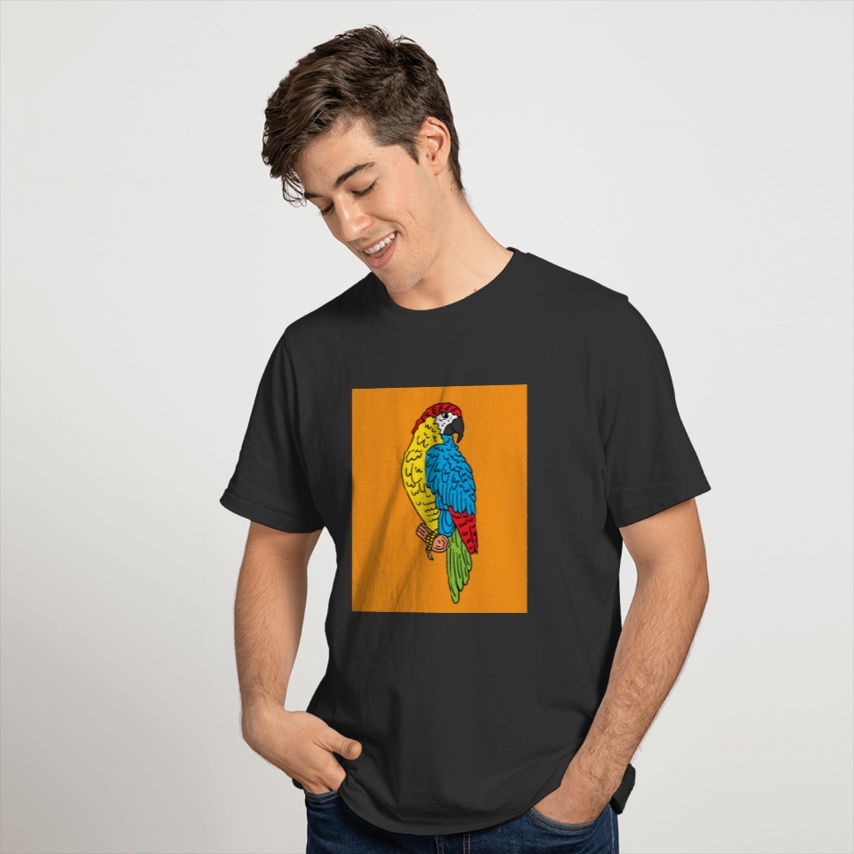 Parrot Bird Colorful Pet T-shirt