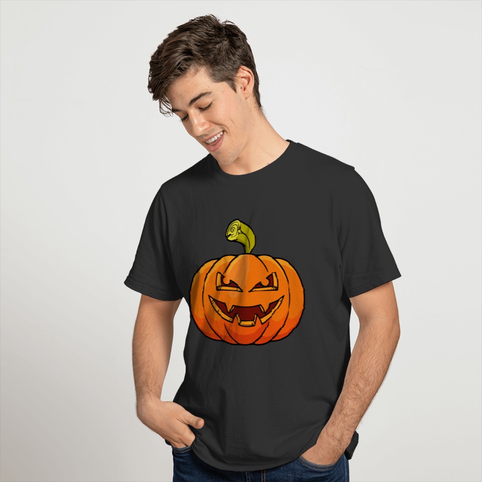 Halloween Ghost Pumpkin T-shirt