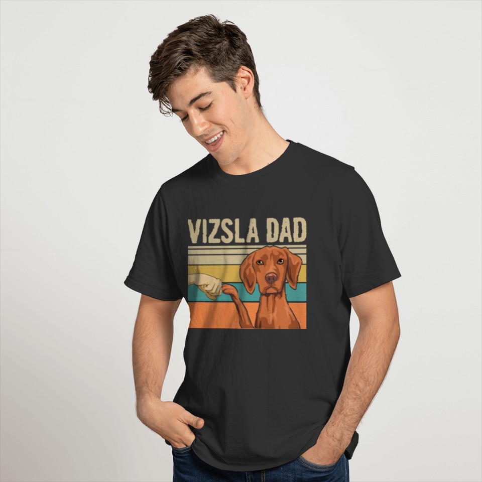 Magyar Vizsla Design for your Vizsla Dad T Shirts