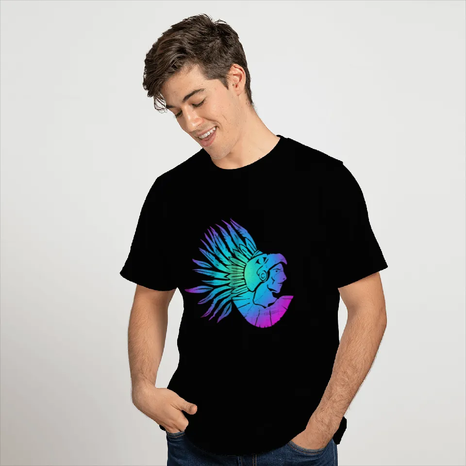 Aztec Symbol Eagle Warrior Gift idea T Shirts