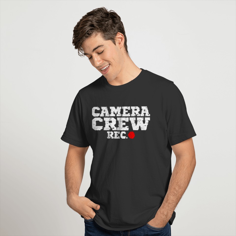 Camera Production Crew Producer Member Uniform T-shirt