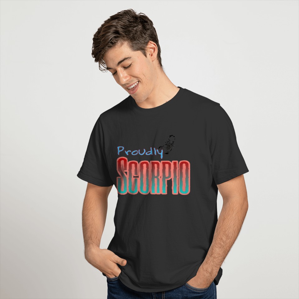 Scorpio Proudly Everytime T-shirt