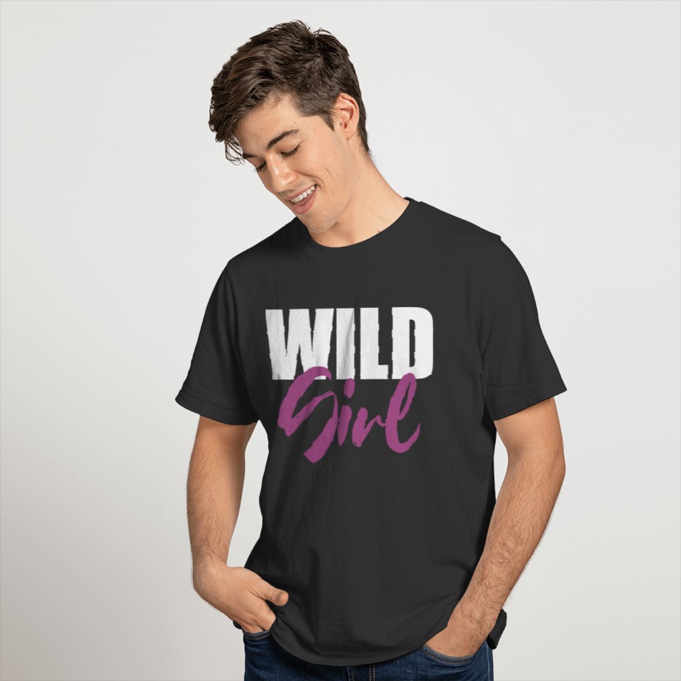 Funny Saying | Wild girl T-shirt