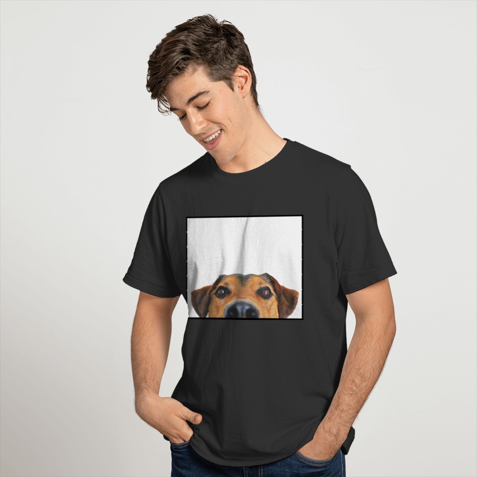 Innocent Dog Face (ADD CUSTOM TEXT) T-shirt
