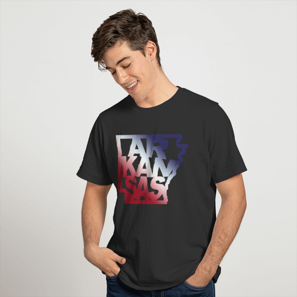 Arkansas USA 4th State Pride T-shirt
