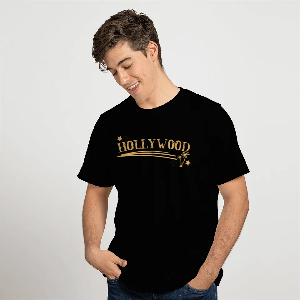 Hollywood palm stars T Shirts