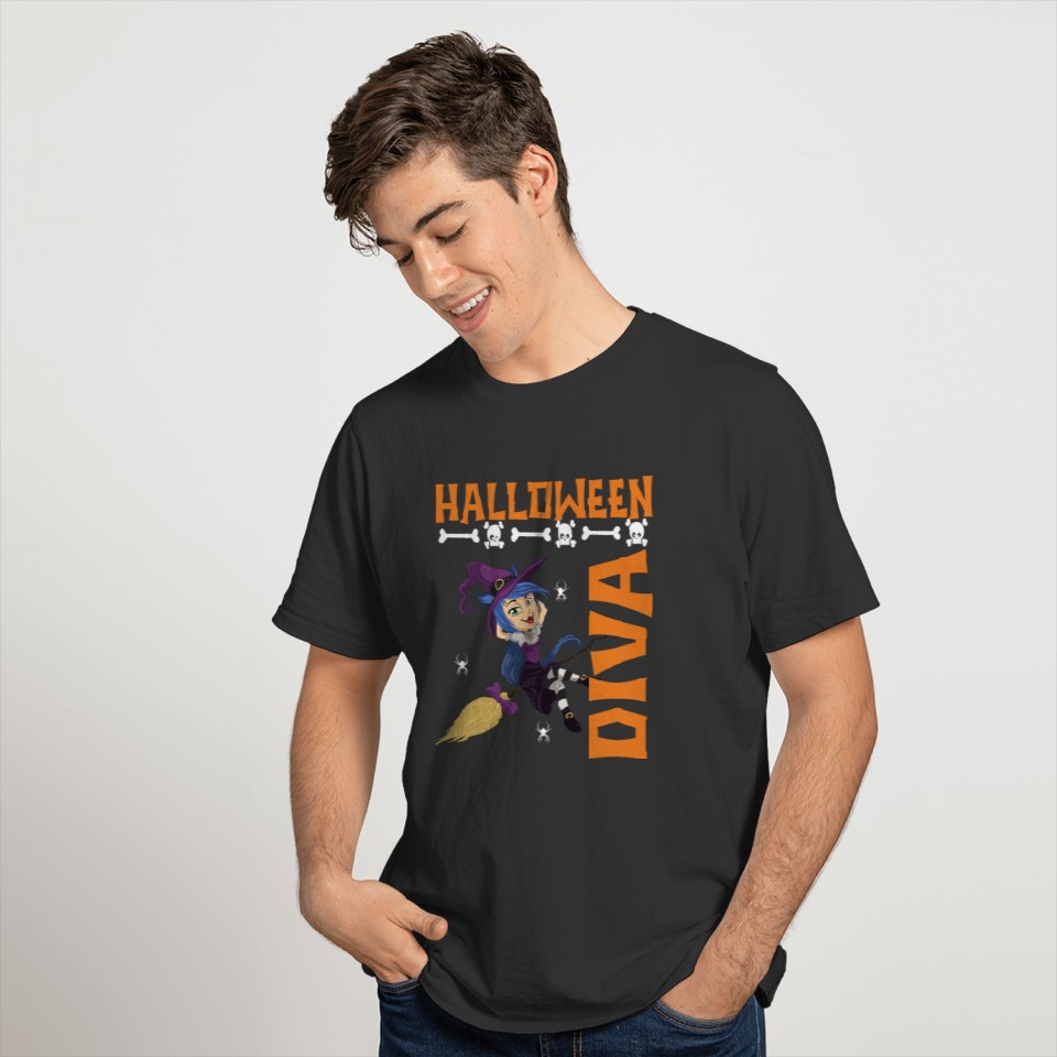 Halloween Diva T-shirt