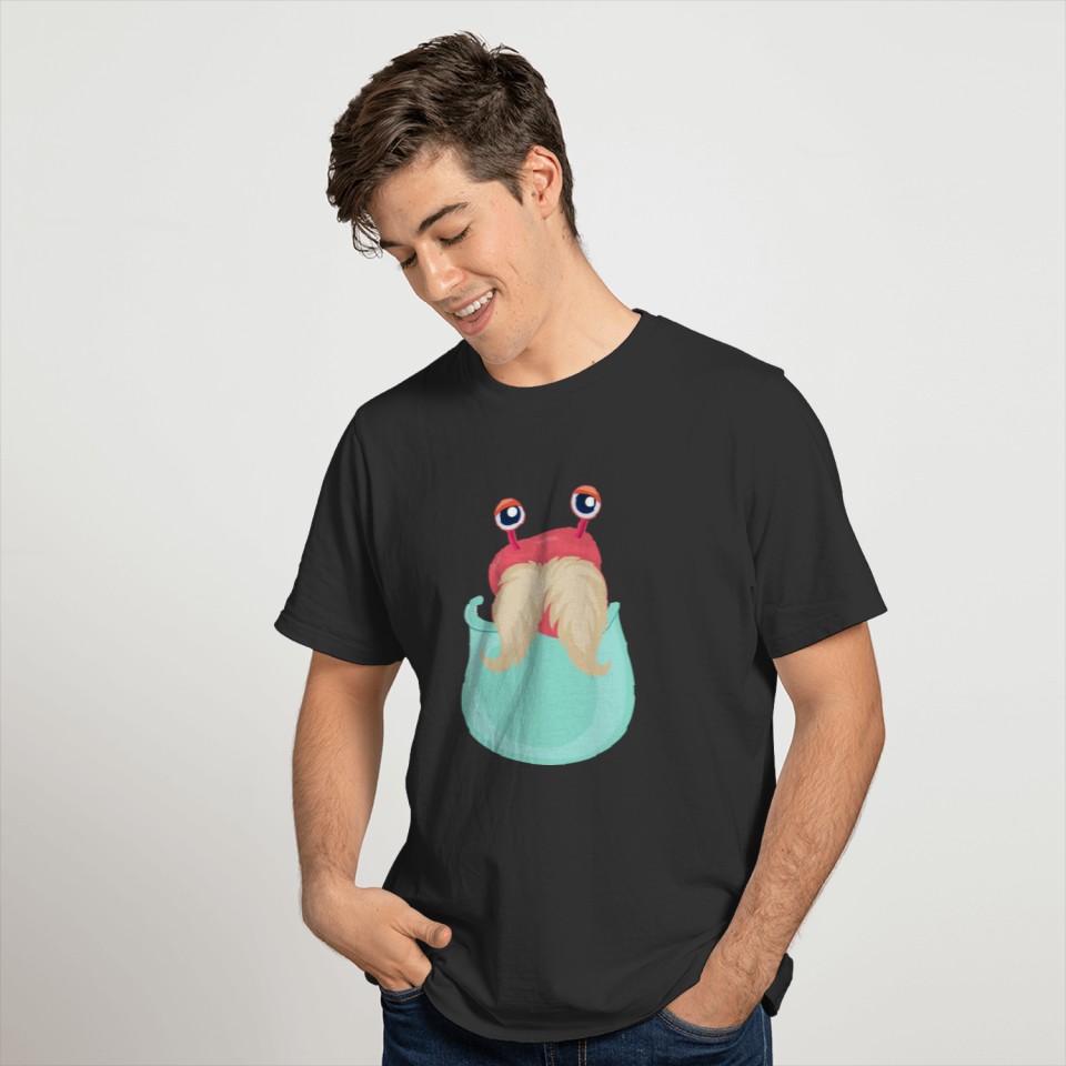 Marsupium Mustached Monster T-shirt