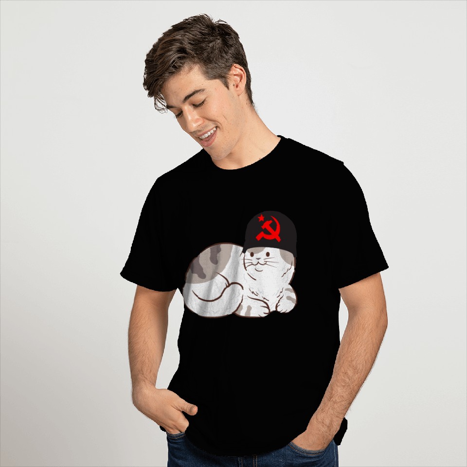 Communist Cat T Shirts