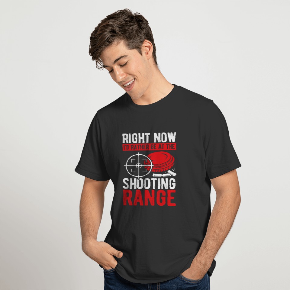 Trap Range Shotgun lover Skeet Shooter Clays T-shirt