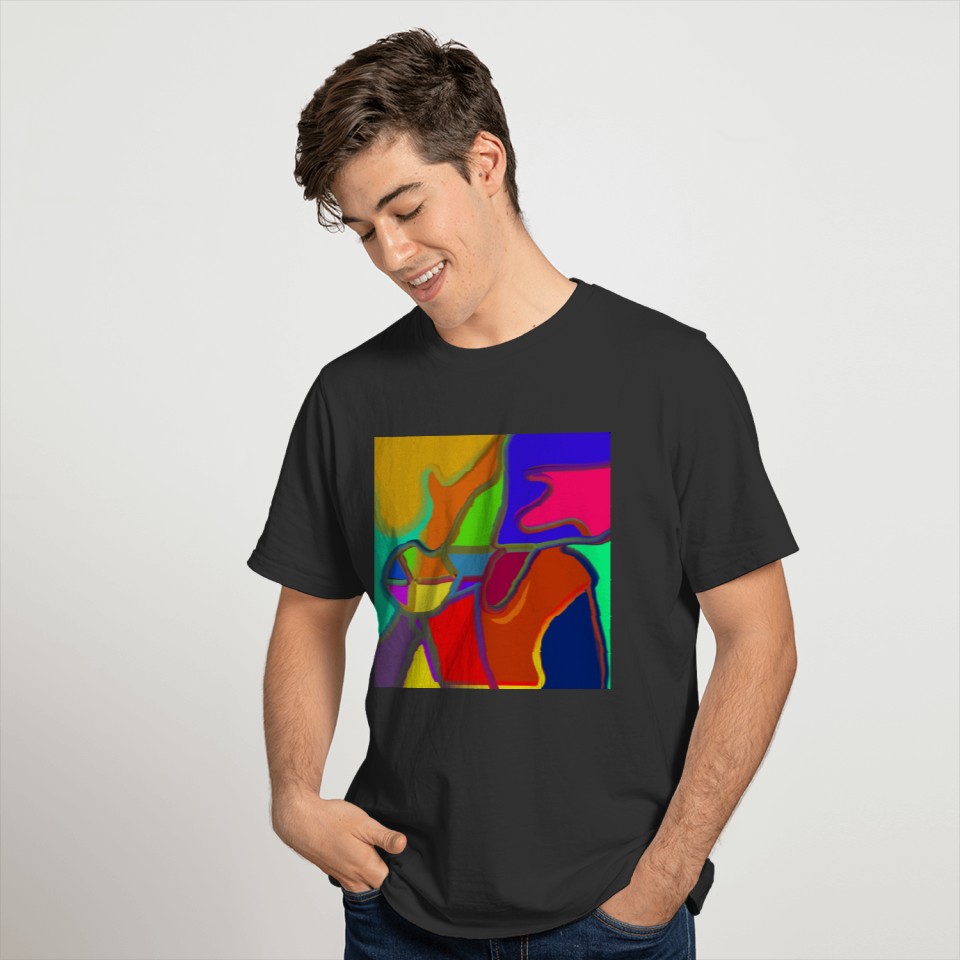 Abstract painting original design T Shirts