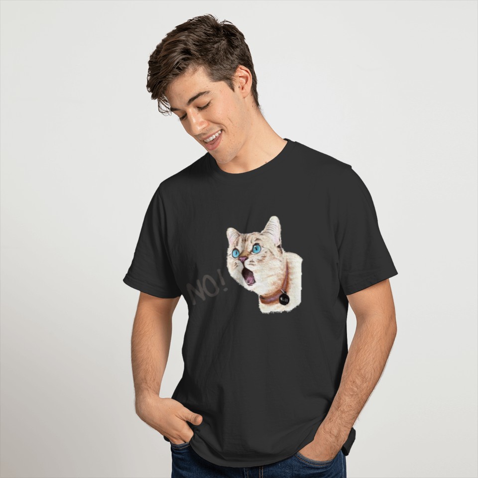 Funny cat T-shirt T-shirt