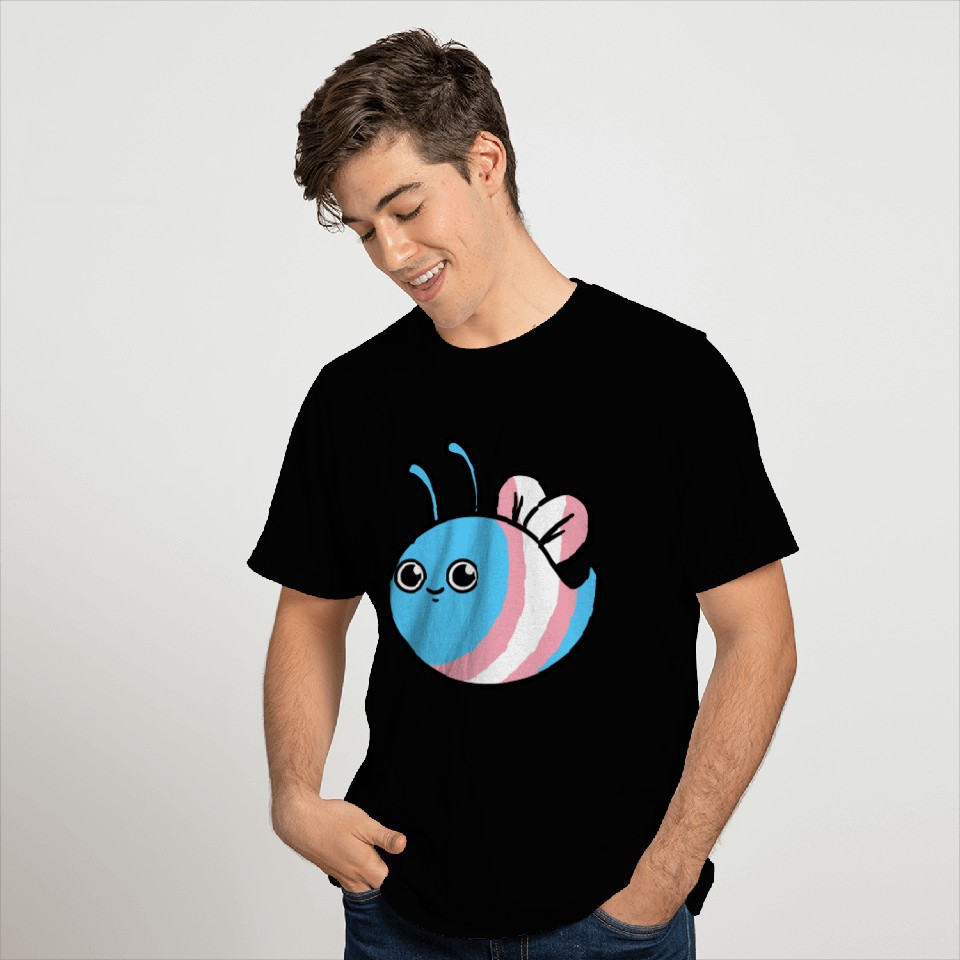 Trans Pride Bee Transgender Pride T Shirts