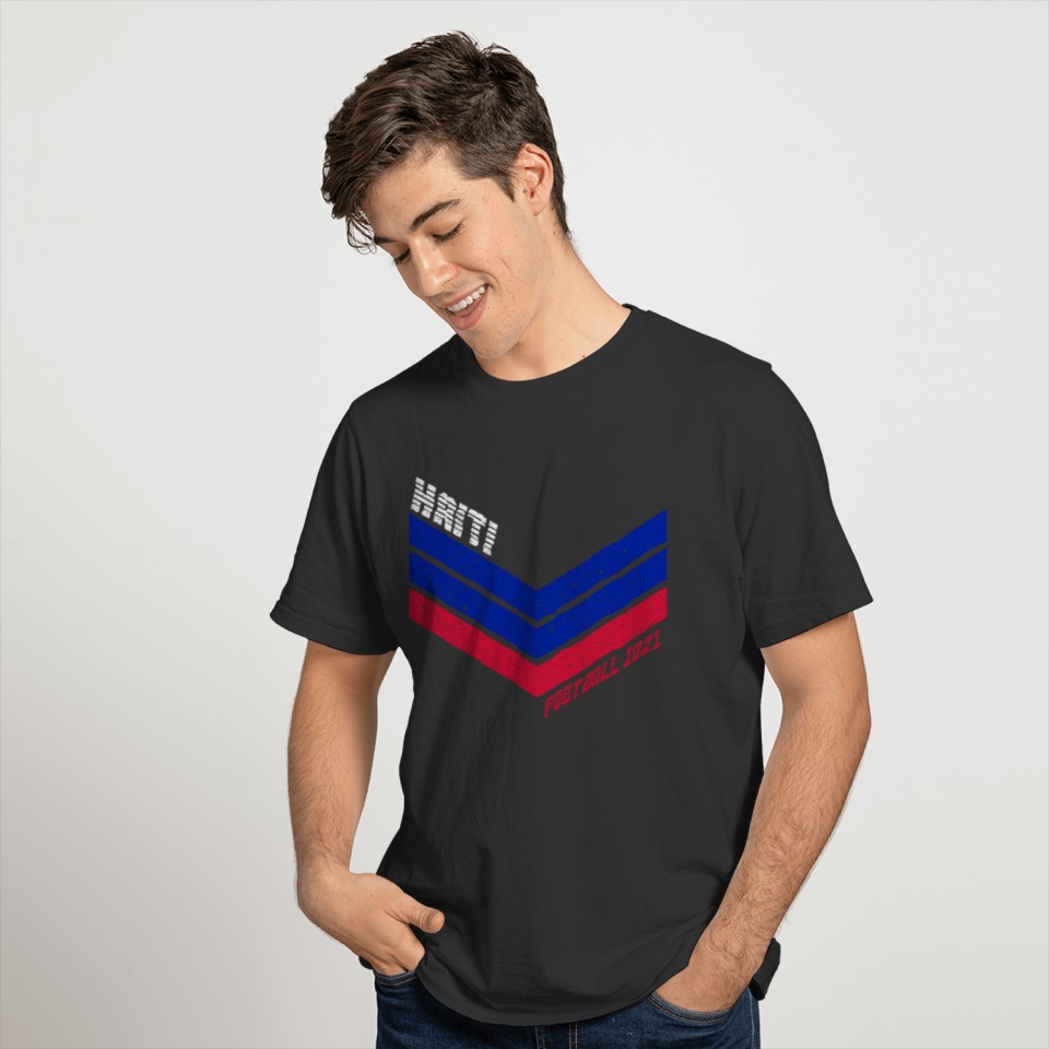 Haiti Football Jersey 2021 Soccer T-shirt