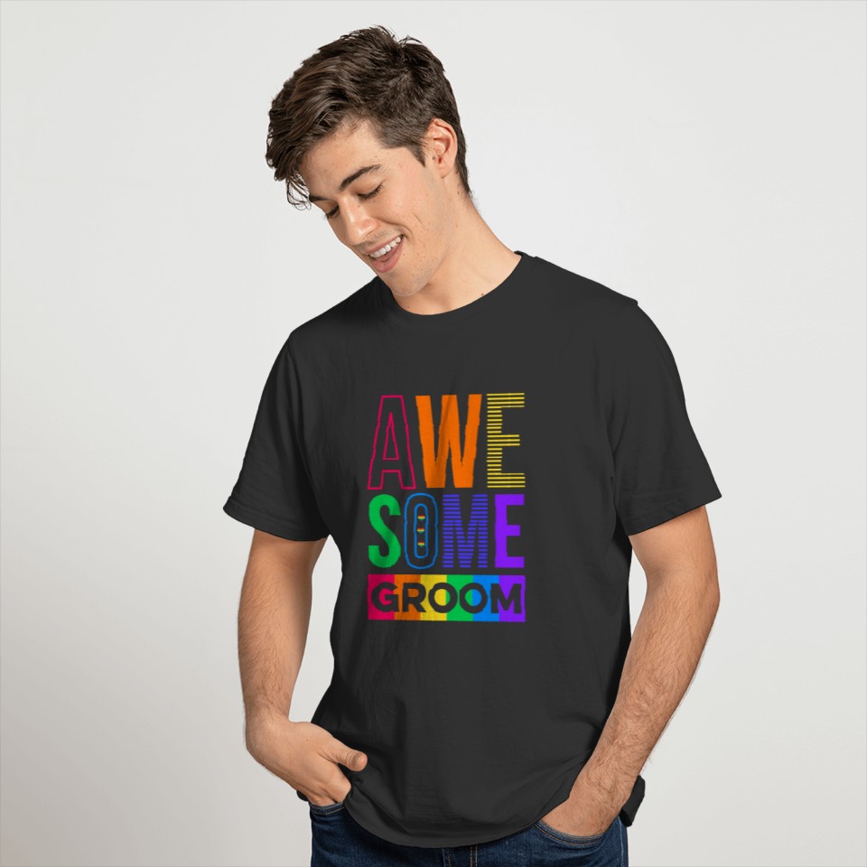LGBT Pride Gay Bachelor Party Happiness T-shirt
