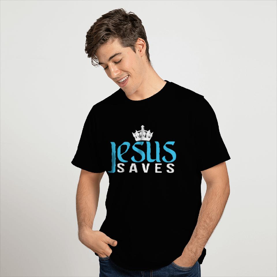 Jesus Saves, Christian, Faith T Shirts