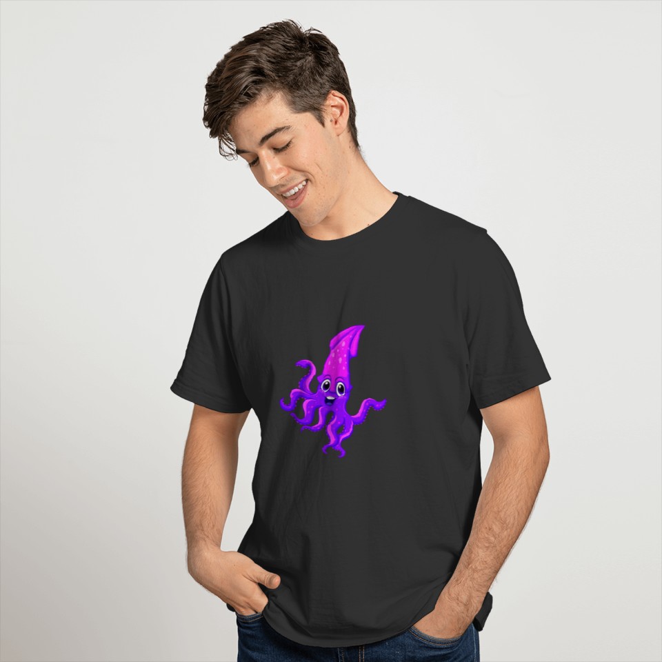 Cephalopod Squid Funny T-shirt