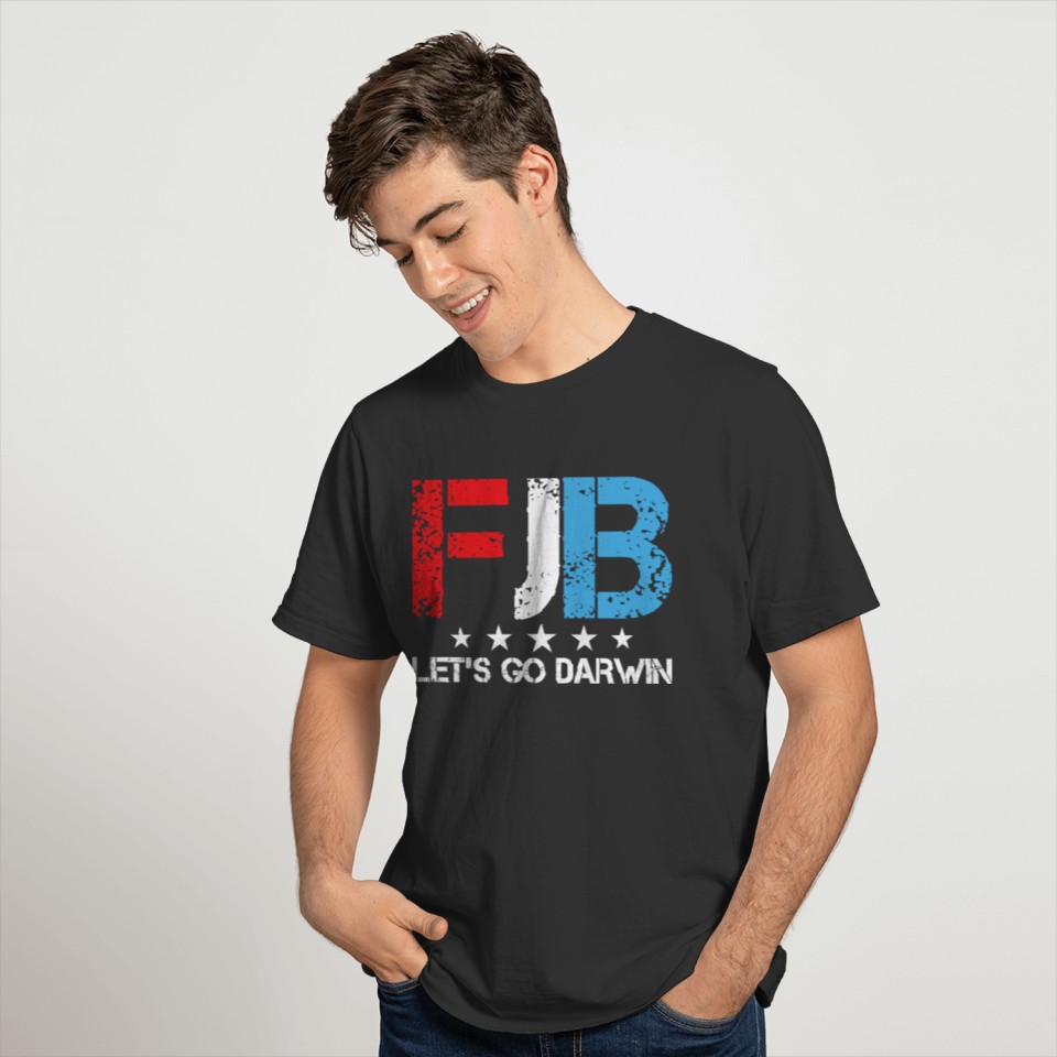 Let's Go Darwin fjb Joe Biden Chant Impeach Biden T-shirt