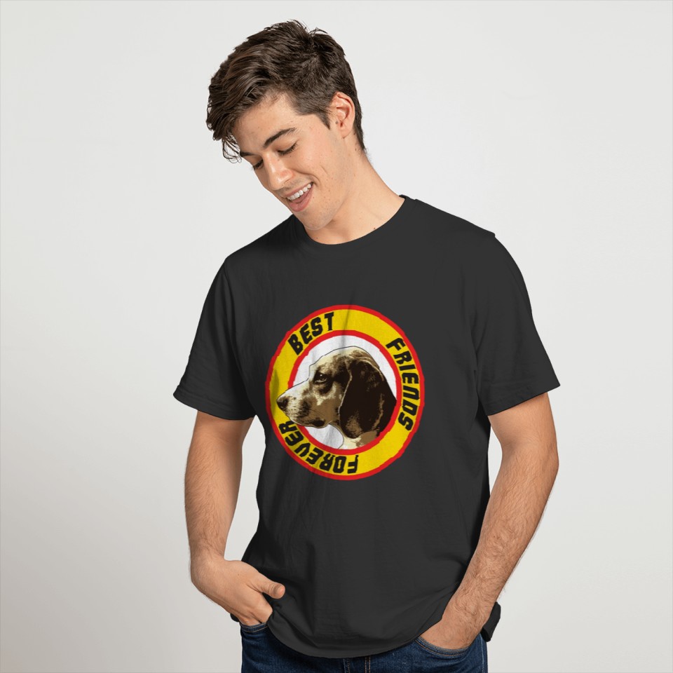 dog lover woof dog owner happiness lucky dog T-shirt
