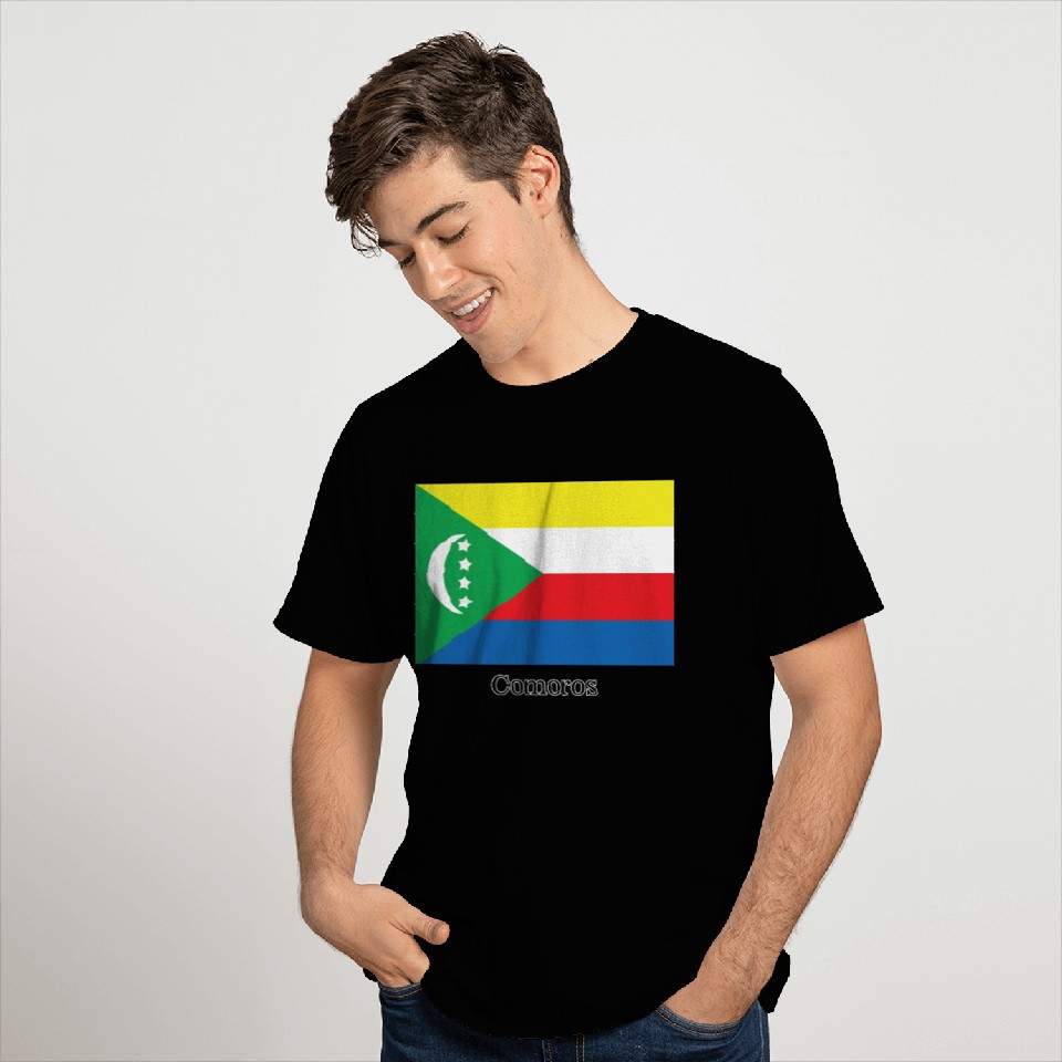 Flags and countries Comoros T Shirts