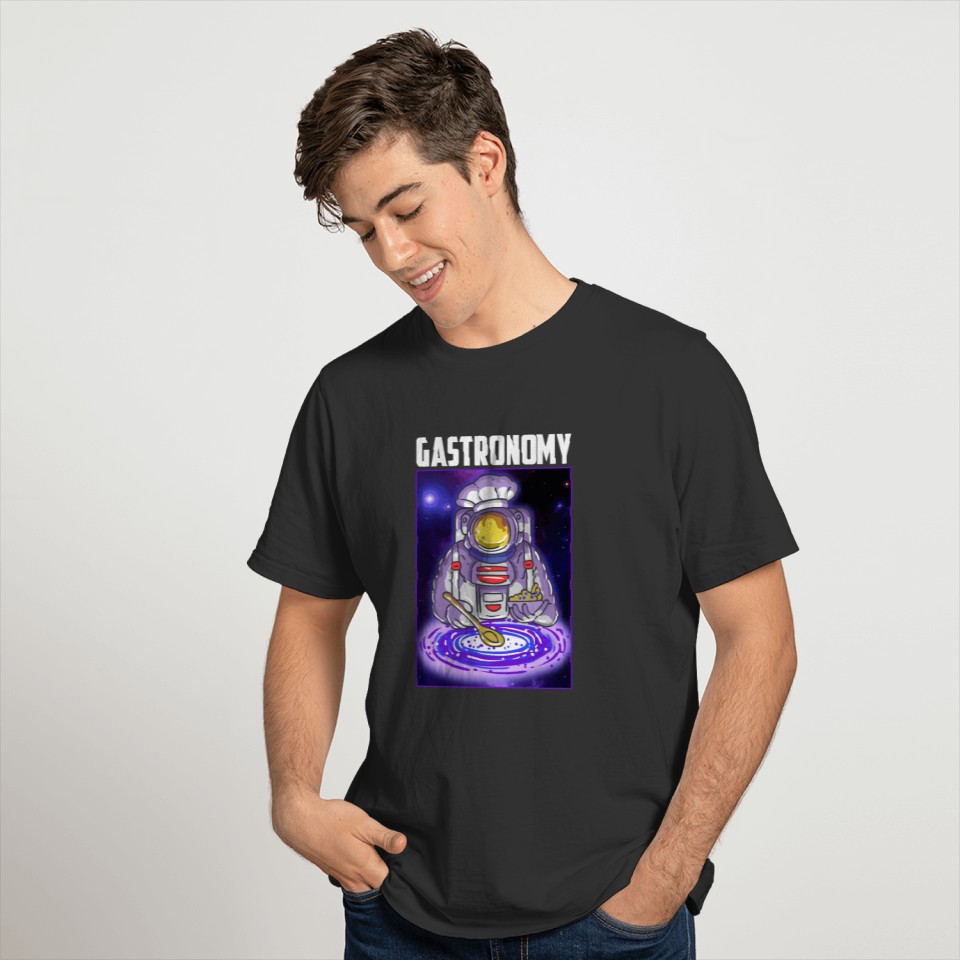 Gastronomy Astronaut Galaxy T-shirt