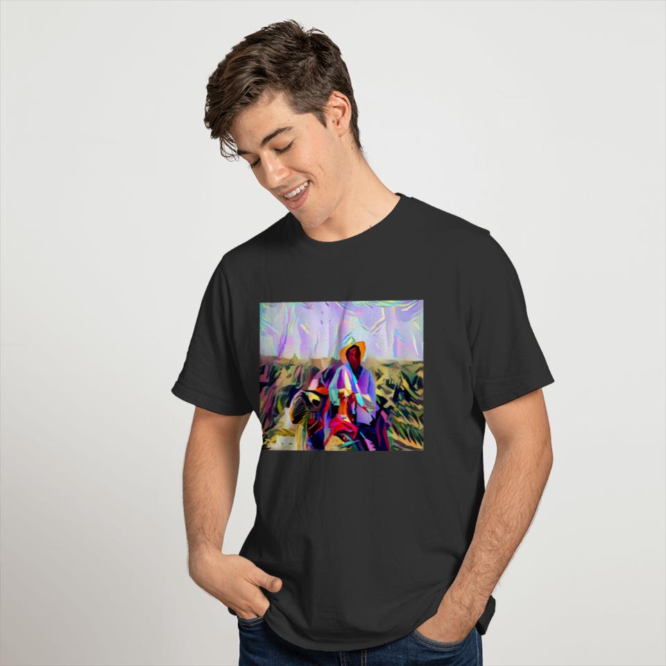 The man in the desert T Shirts