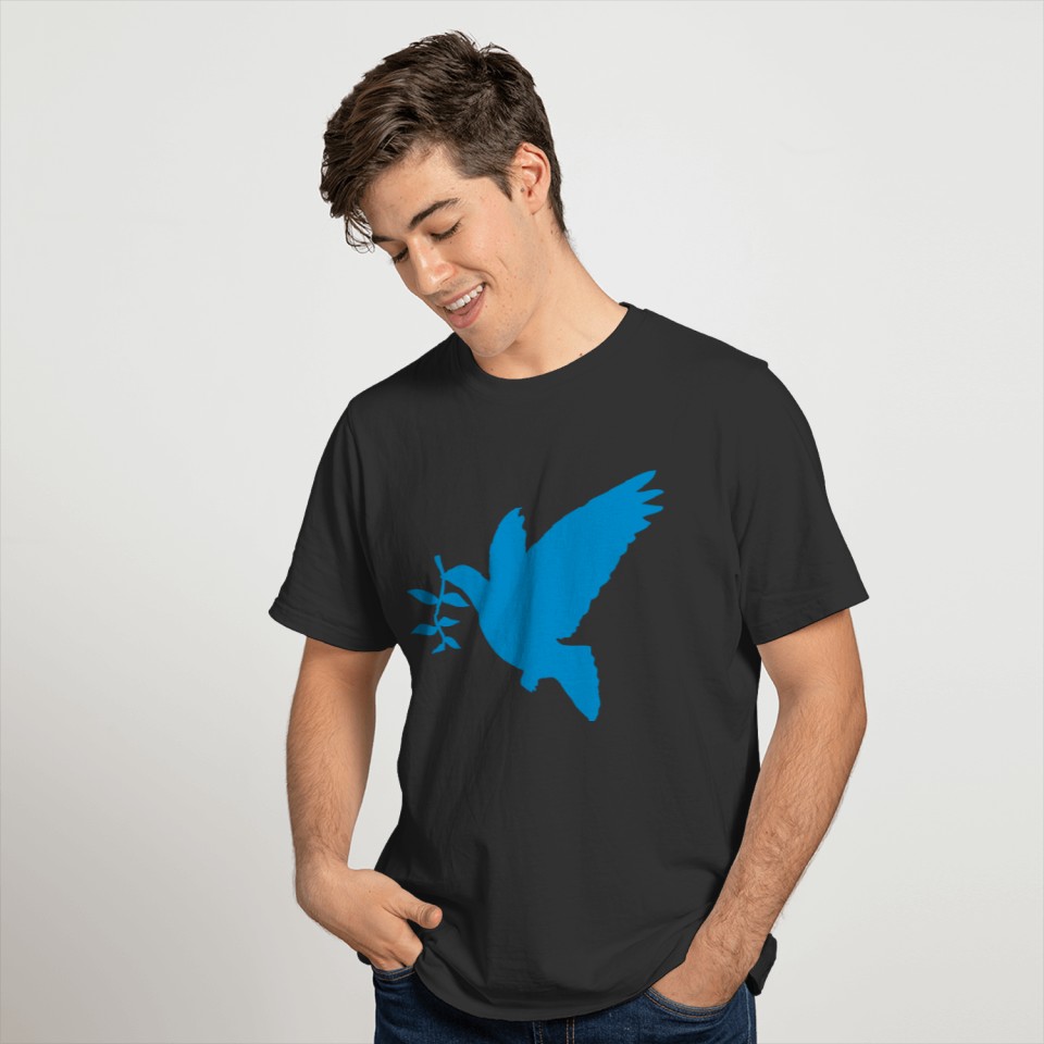 peace dove olive T Shirts