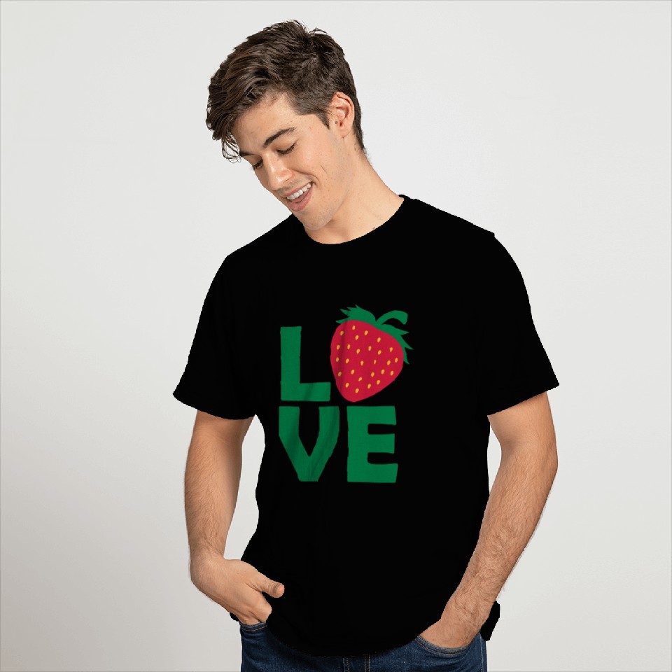 Love delicious strawberry T Shirts