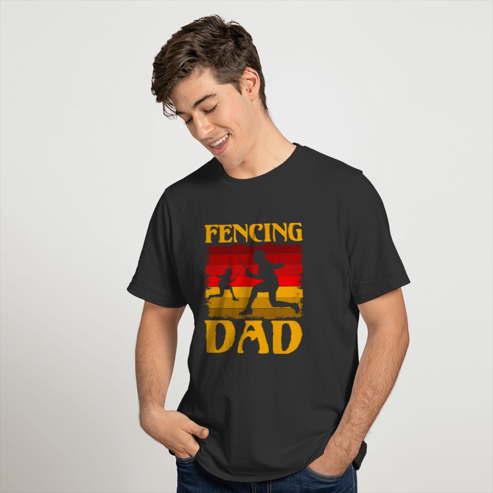 Fencing Dad T-shirt