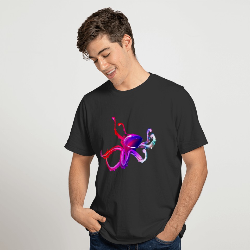 octopus sea creature animal biology icon T-shirt