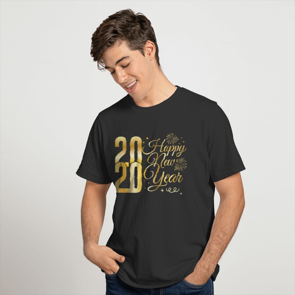 Happy New Year 2020 Welcoming New Years Eve Gift T-shirt