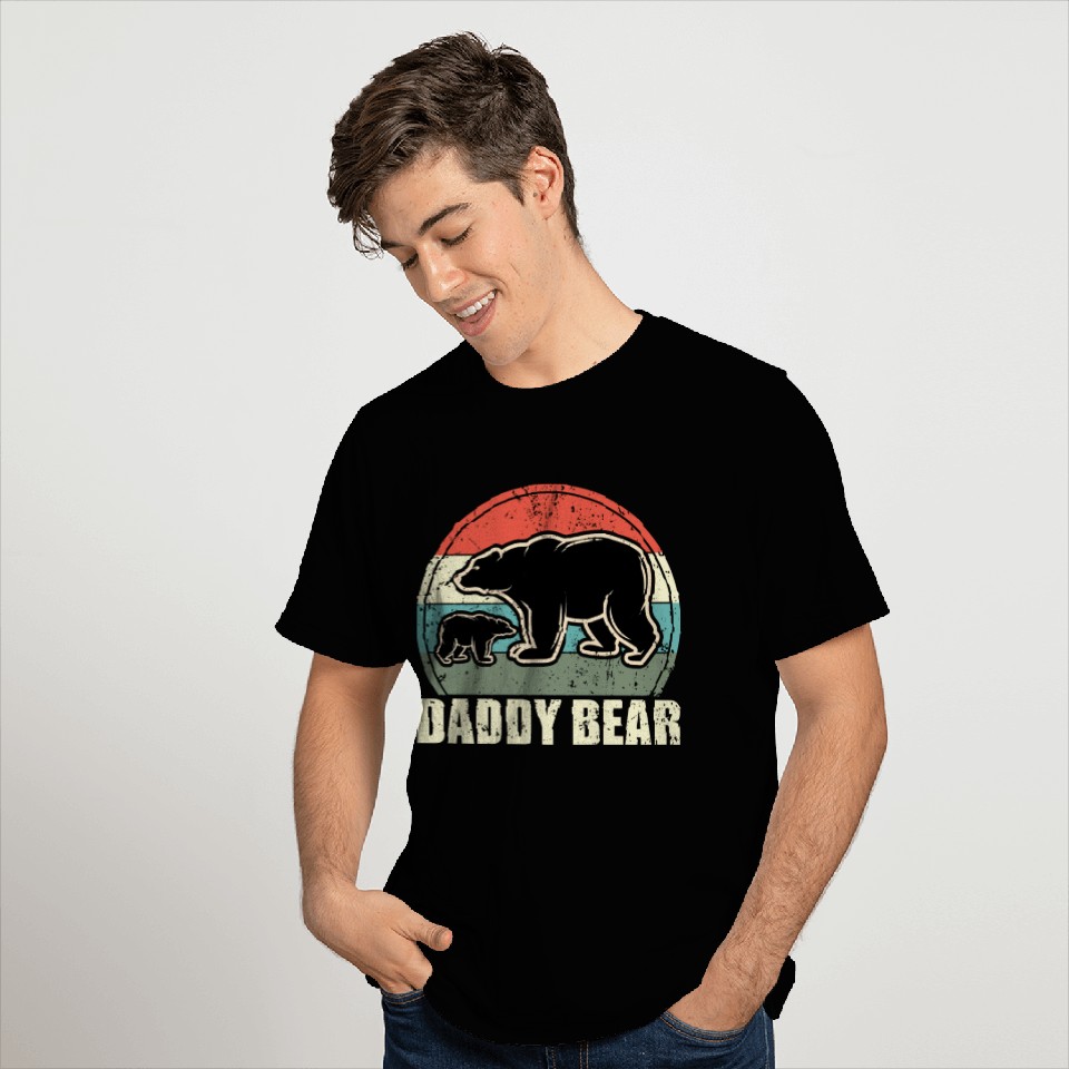 Fathers day Gift Idea, Daddy Bear Cubs, Dad T Shirts