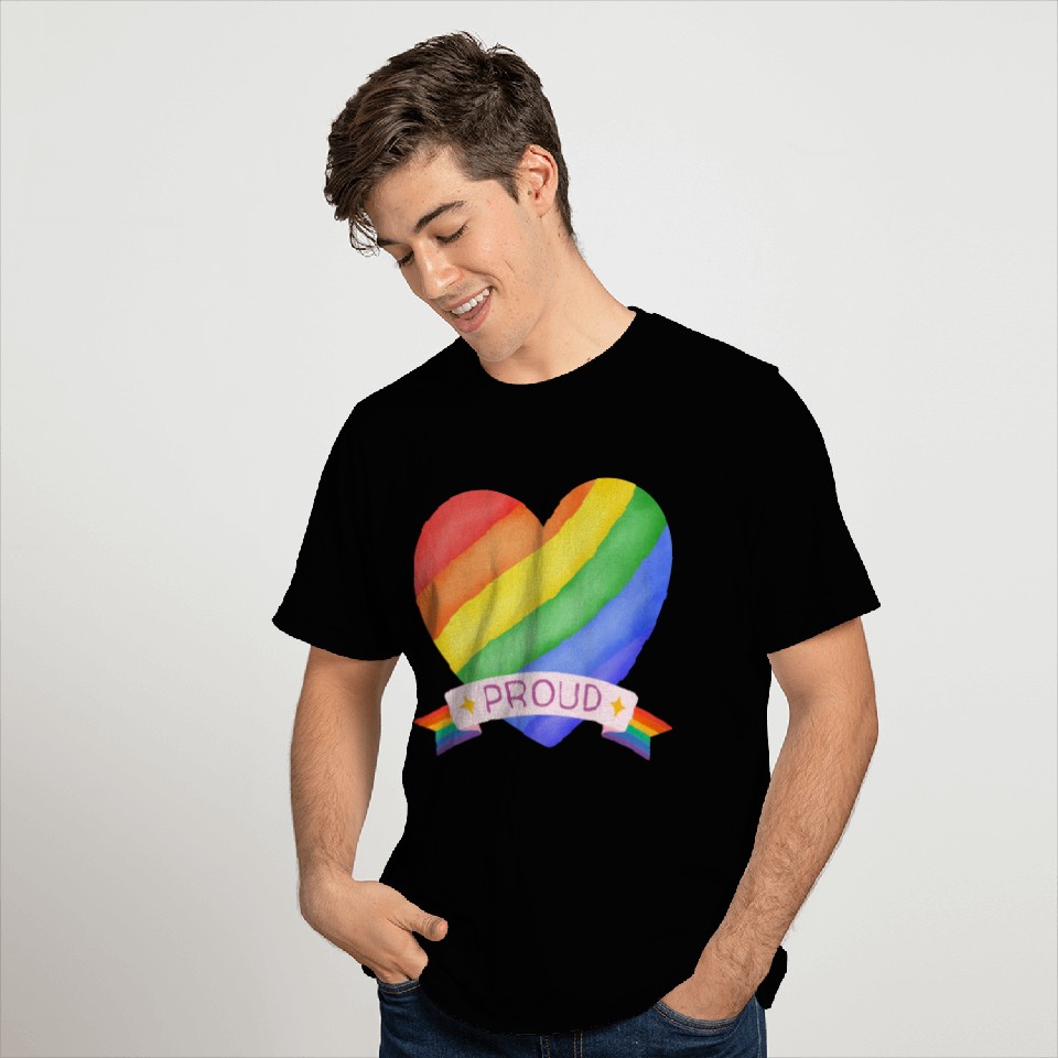 Prod rainbow pride T Shirts