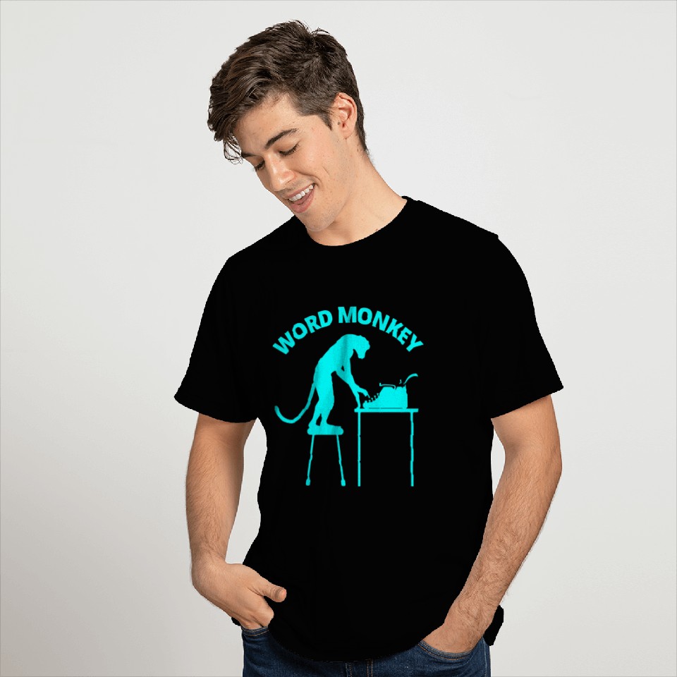 Word Monkey T Shirts