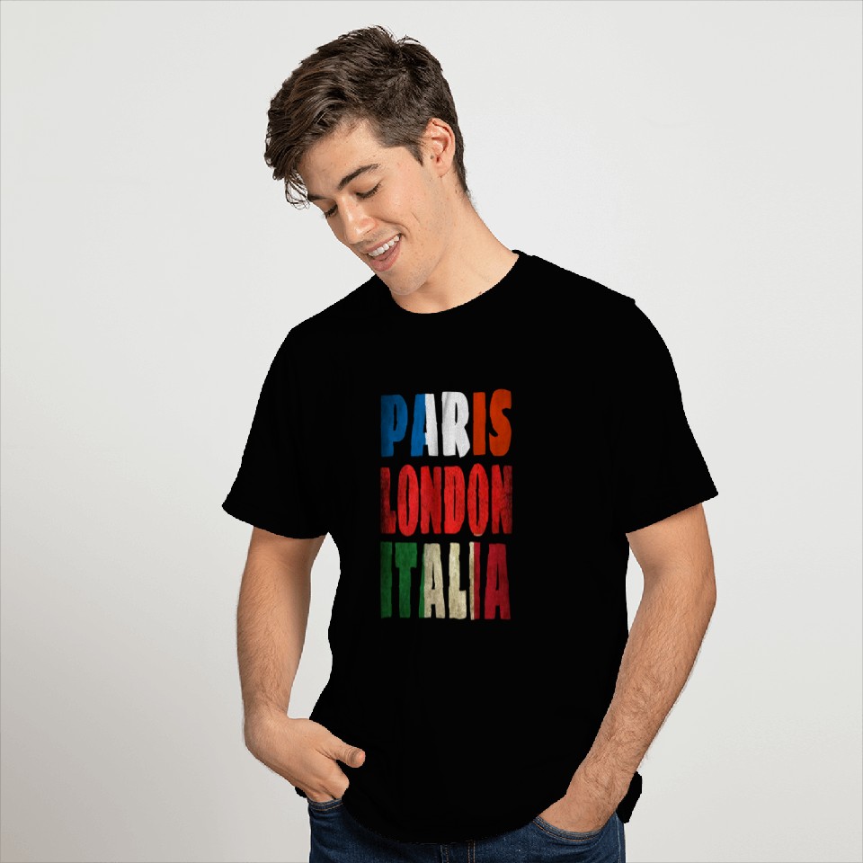Paris Italia London T Shirts