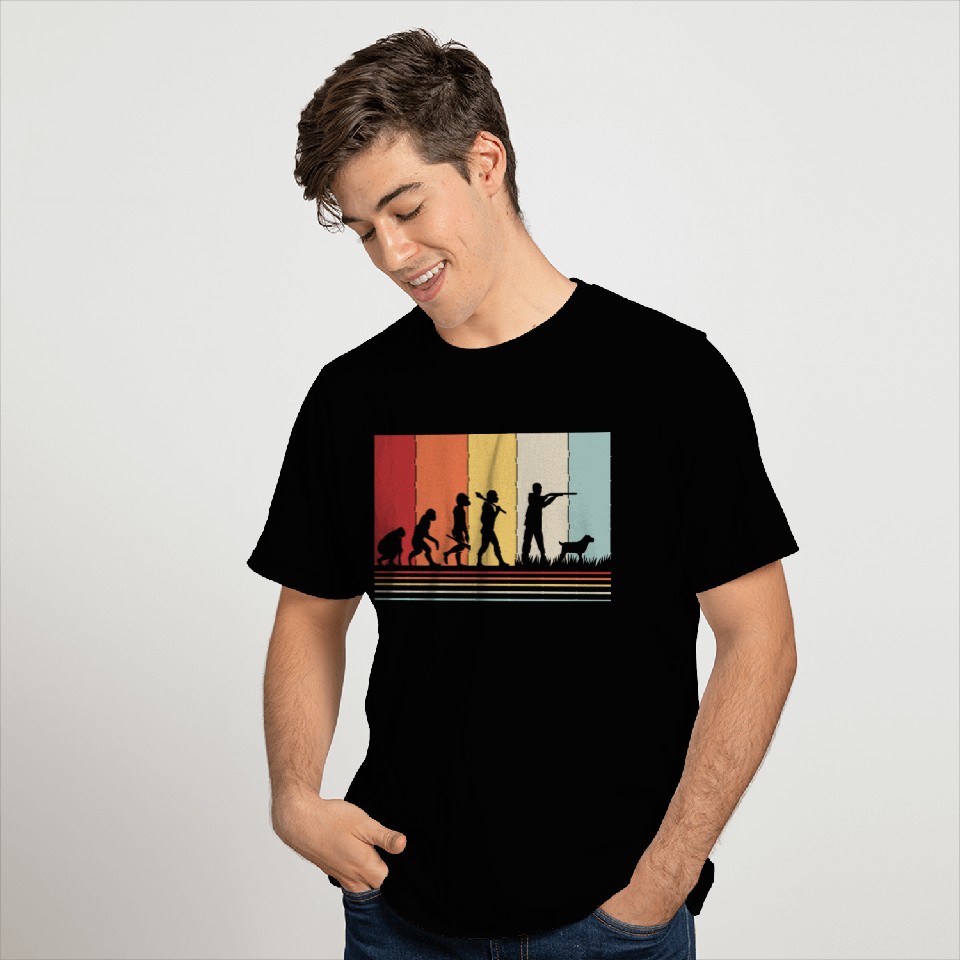 Deer Hunter Evolution Retro Hunting T Shirts