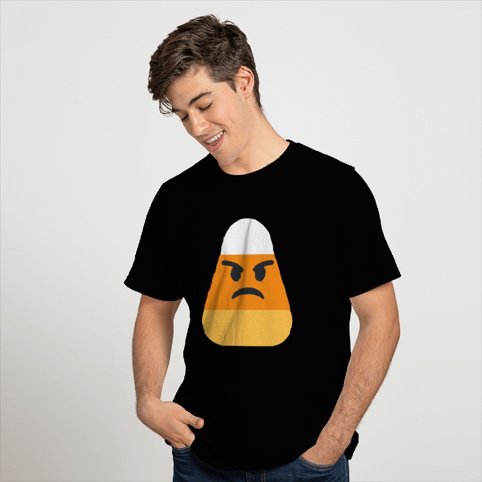 Angry Candy Corn Halloween Costume T Shirts