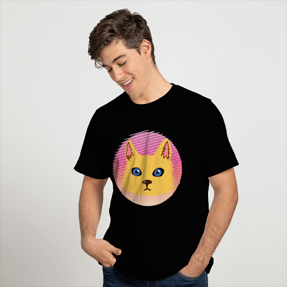 90s Retro Cat T Shirts