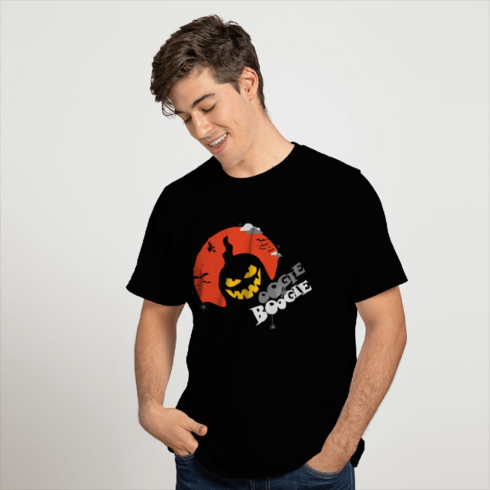 Oogie Boogie Scary Face Halloween T Shirts