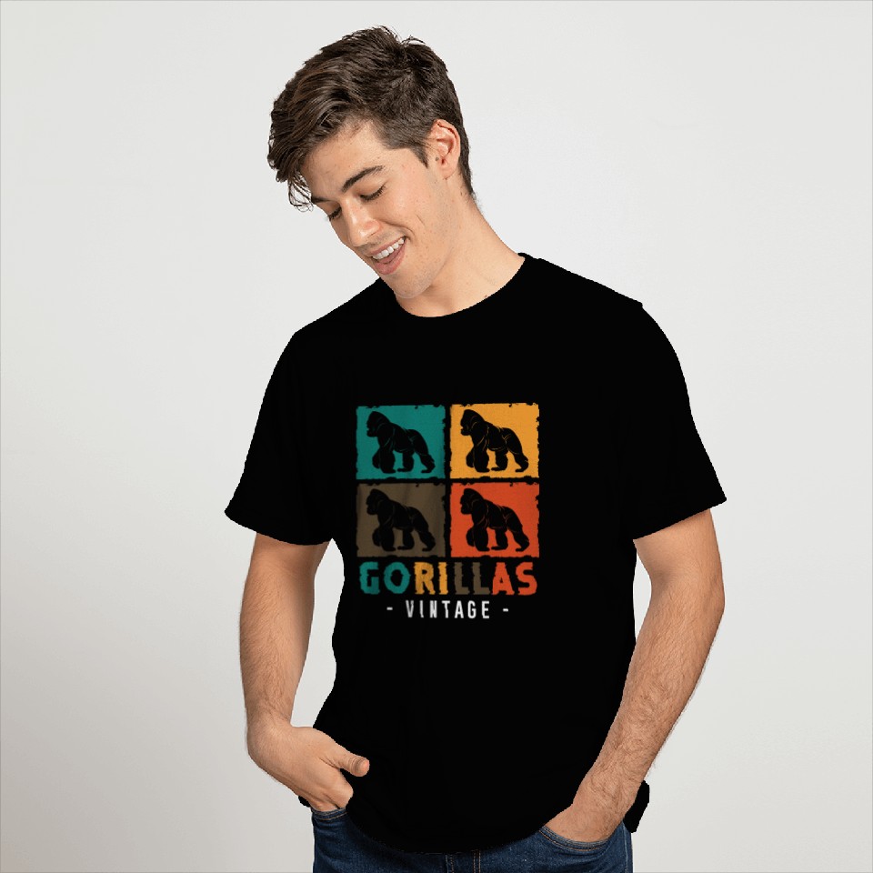 Gorilla Training Weightlifting T Shirts