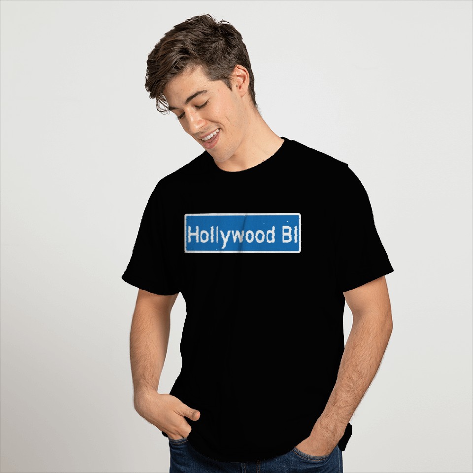 Hollywood Boulevard Bl T Shirts