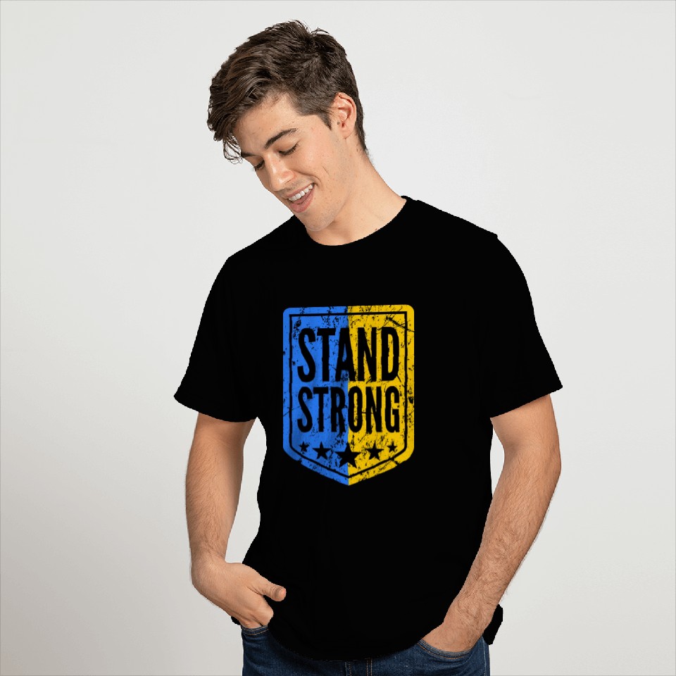 Ukraine ukrainian stand strong batch T Shirts