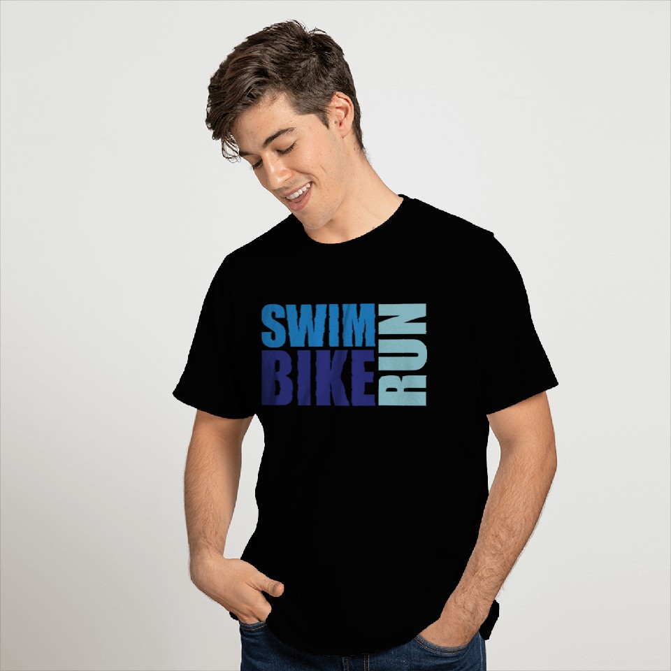Swim Bike Run T Shirts