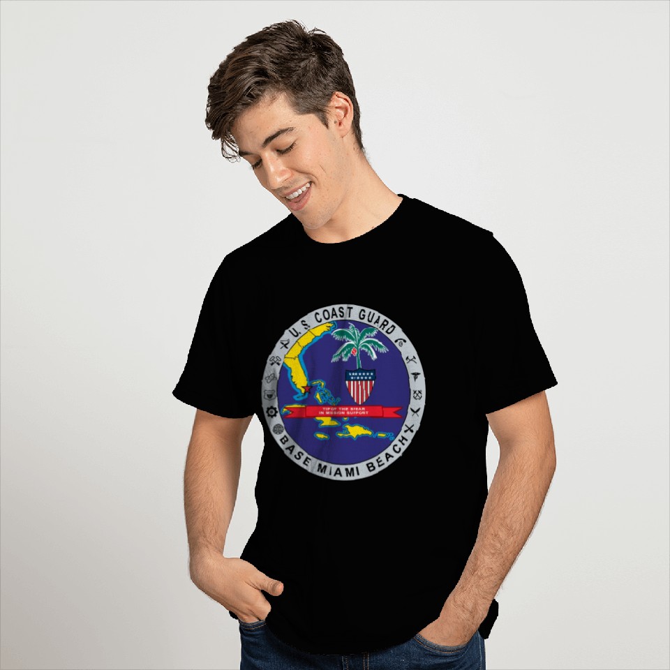 Base Miami Beach (U.S. Coast Guard) T Shirts